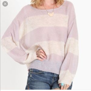 Free people striped sweater xs